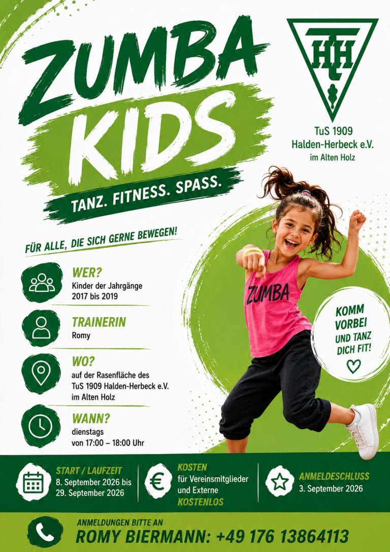 Zumba Kids Schnupperangebot September 2026